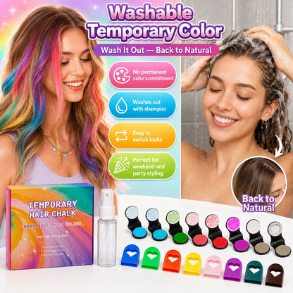 🌈Color Temporary Hair Chalk Applicator Set