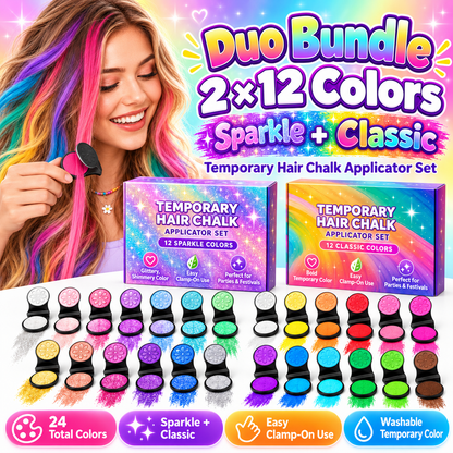 🌈Color Temporary Hair Chalk Applicator Set