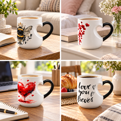 LoveGlow Color-Changing Heart Mug