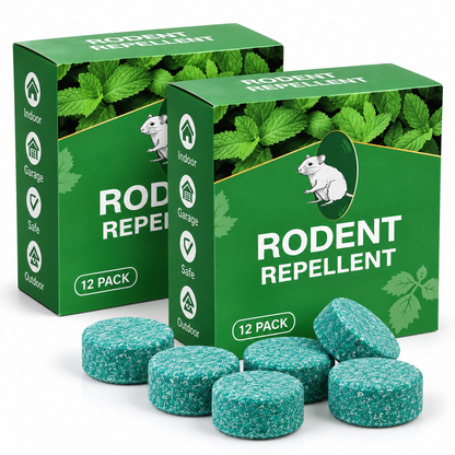 12 Pack Peppermint Pest Repellent Balls - Mice Rats Spiders Gone! ✅