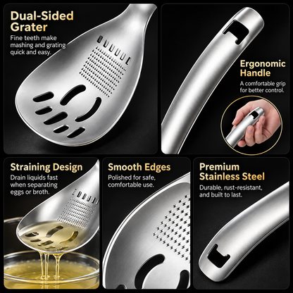 ⚡Stainless Steel Multifunctional Kitchen Spoon