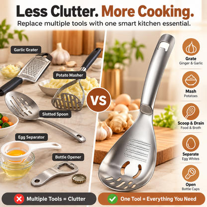 ⚡Stainless Steel Multifunctional Kitchen Spoon