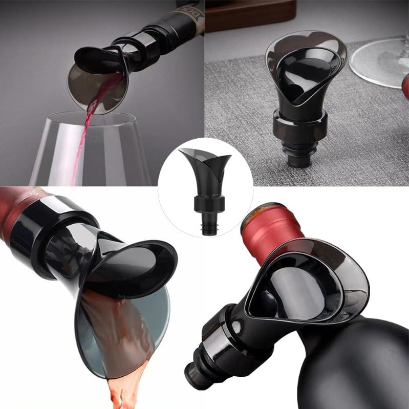 2-in-1 Wine Aerator Pourer & Bottle Stopper